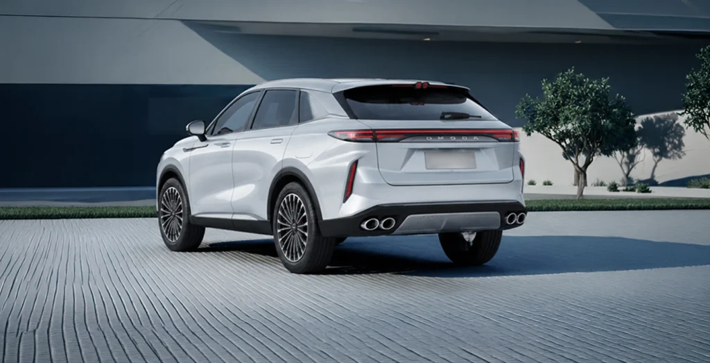Omoda 9 SHS Premium vista trasera, SUV 1.5 TGDI 537 CV