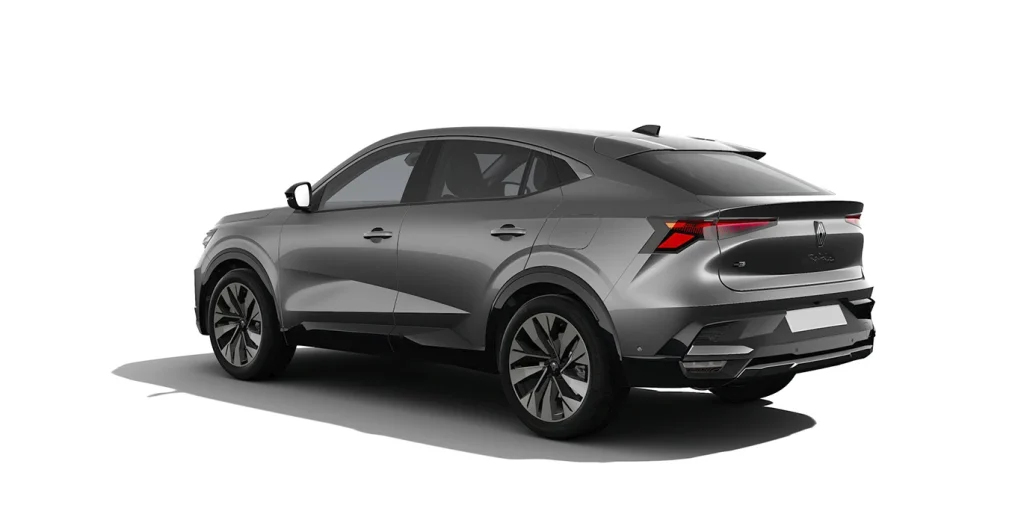 Renault Rafale Techno E-TECH Full Hybrid vista trasera gris