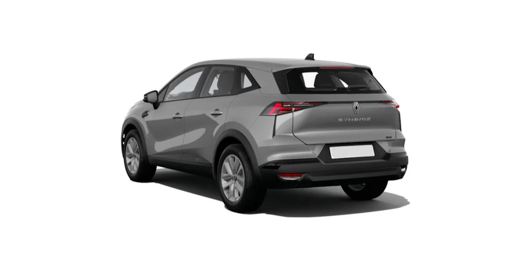 Renault Symbioz Evolution híbrido vista trasera color gris