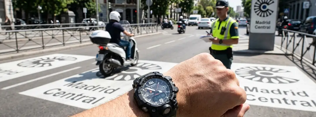 ¿Pueden entrar las motos en Madrid Central?