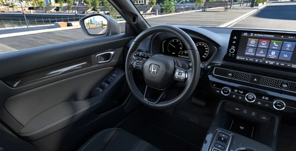 HONDA-Civic-2.0-i-MMD-Elegance-184CV-interior-delantera